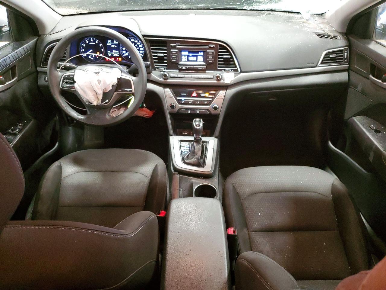 2017 Hyundai Elantra Se Silver vin: 5NPD74LF6HH047505