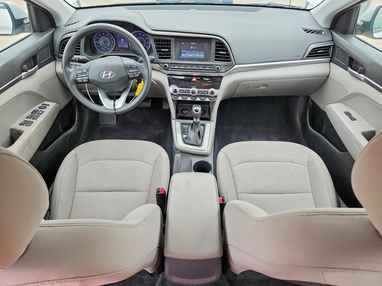 2020 Hyundai Elantra Se Silver vin: 5NPD74LF6LH505827