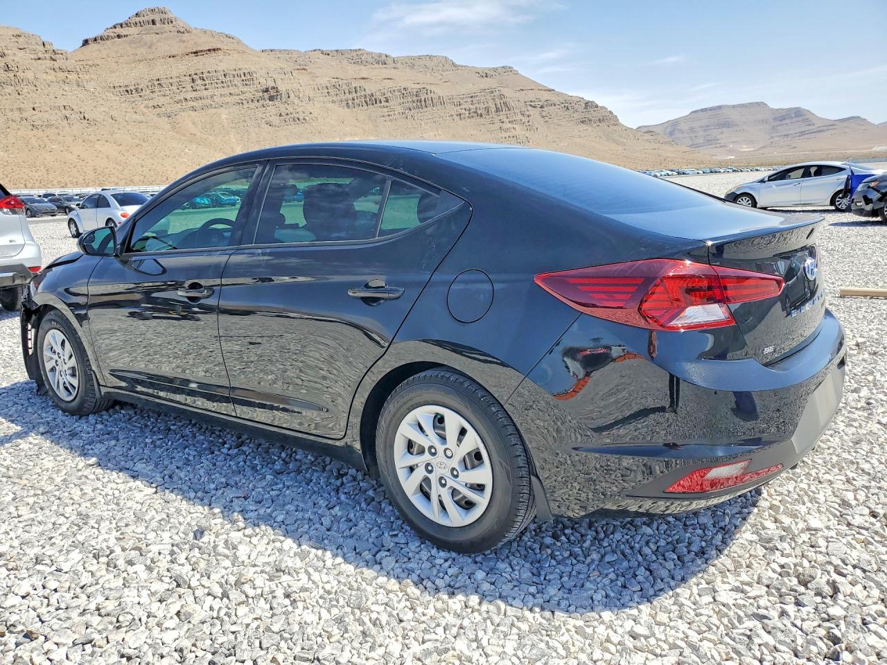 2020 Hyundai Elantra Se Black vin: 5NPD74LF6LH525463
