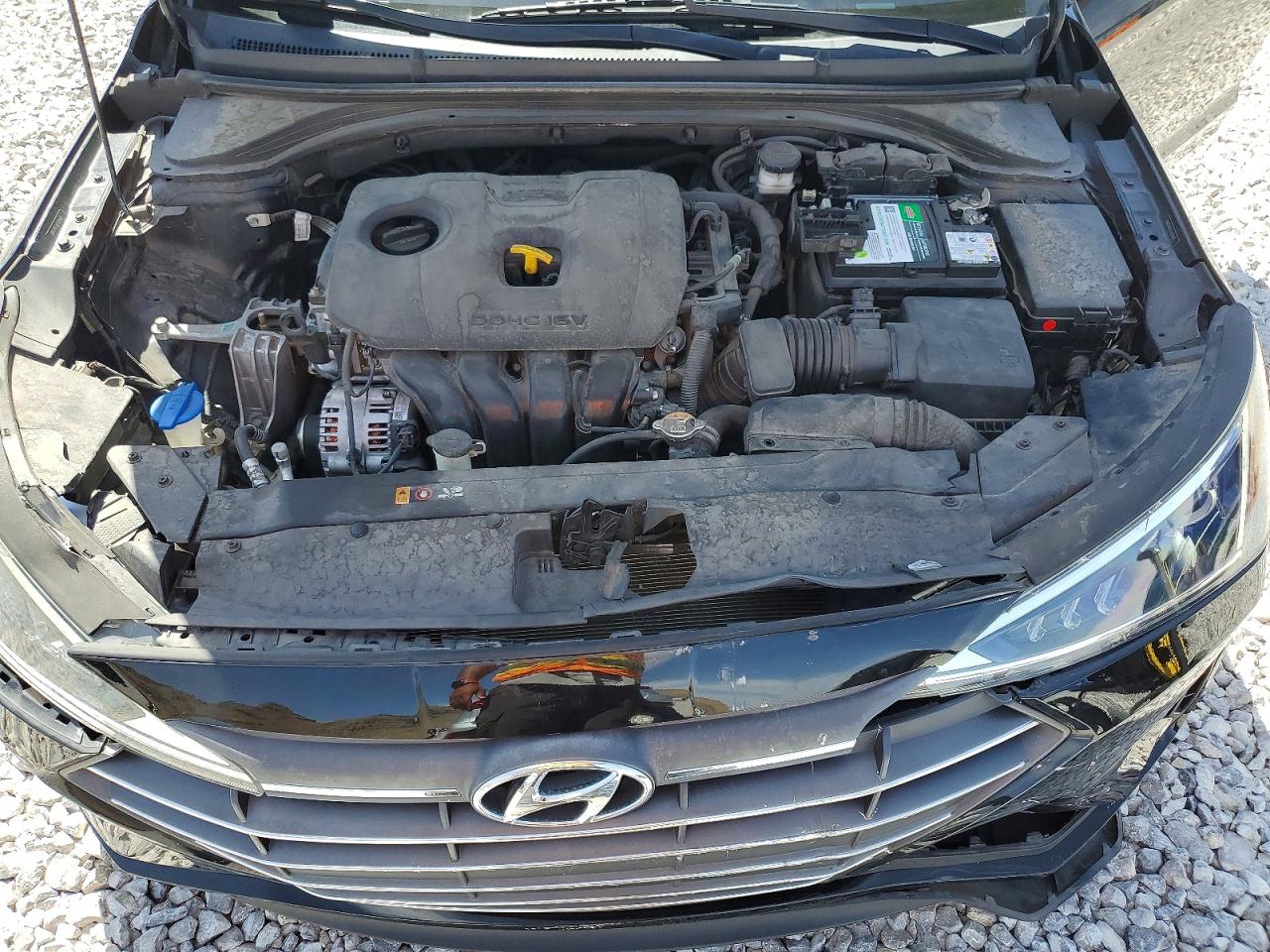 2020 Hyundai Elantra Se Black vin: 5NPD74LF6LH525463