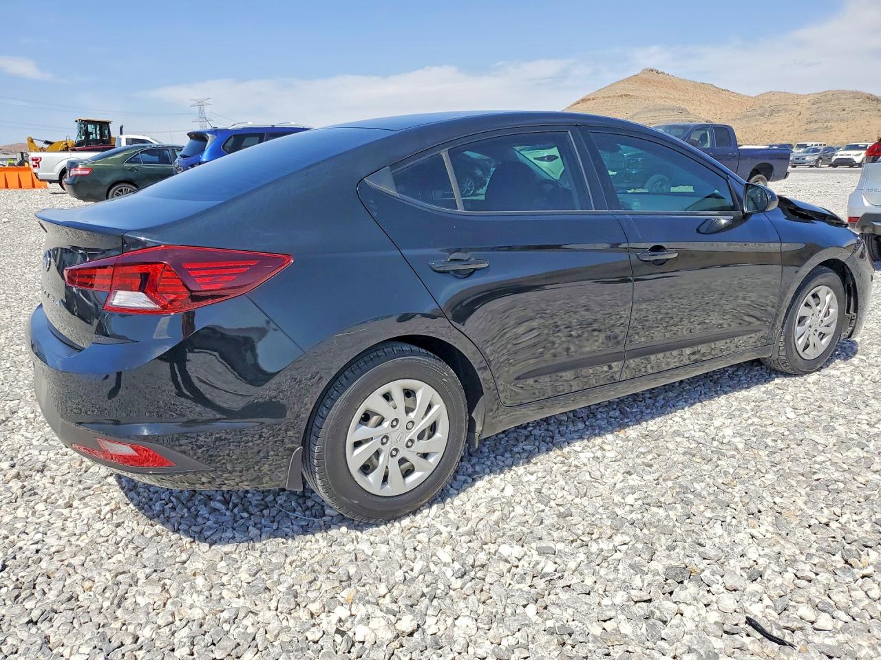 2020 Hyundai Elantra Se Black vin: 5NPD74LF6LH525463
