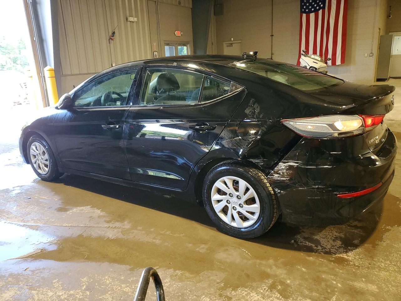 2017 Hyundai Elantra Se Black vin: 5NPD74LF7HH050042