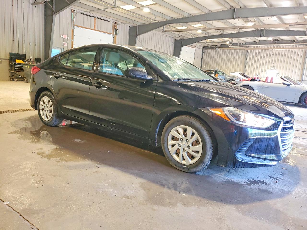 2017 Hyundai Elantra Se Black vin: 5NPD74LF7HH050042