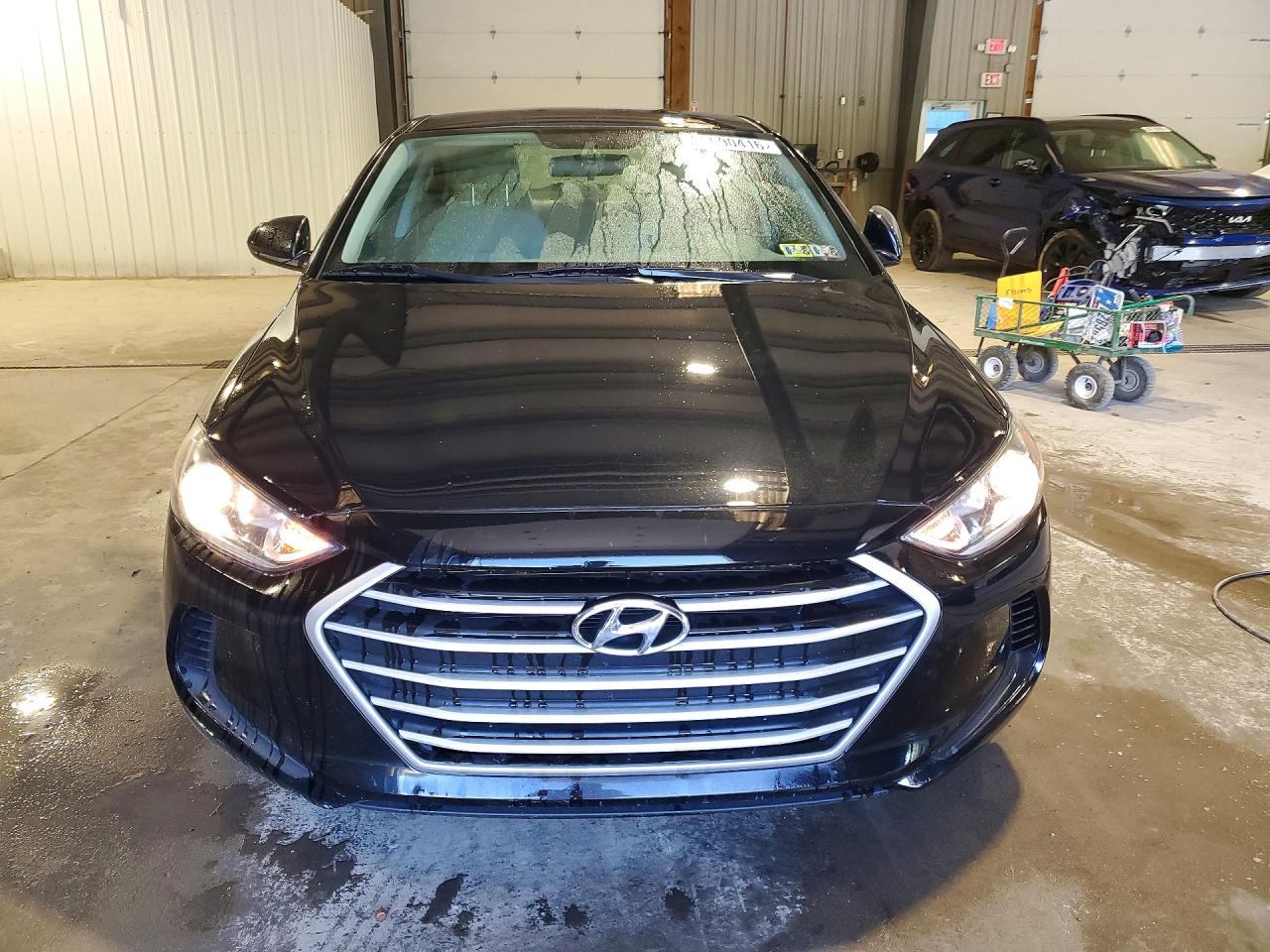 2017 Hyundai Elantra Se Black vin: 5NPD74LF7HH050042