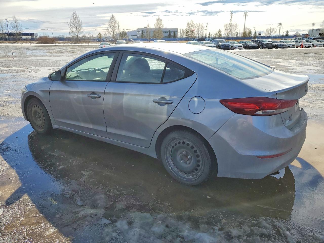 2017 Hyundai Elantra Silver vin: 5NPD74LF7HH141831