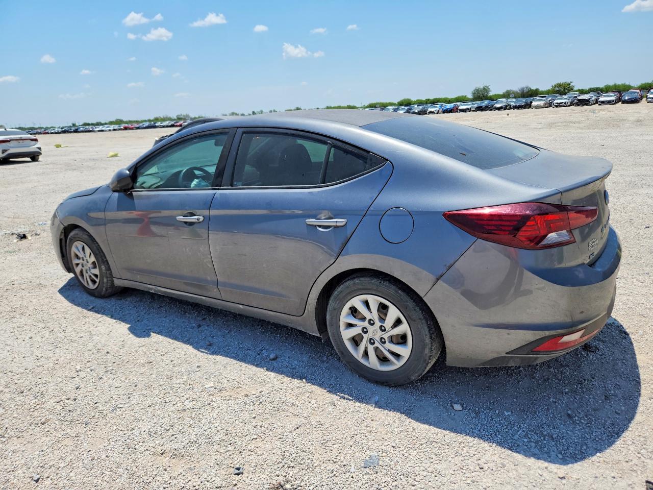 2019 Hyundai Elantra Se Серый vin: 5NPD74LF7KH423670