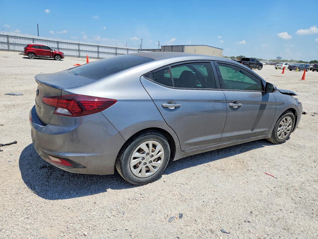 2019 Hyundai Elantra Se Серый vin: 5NPD74LF7KH423670