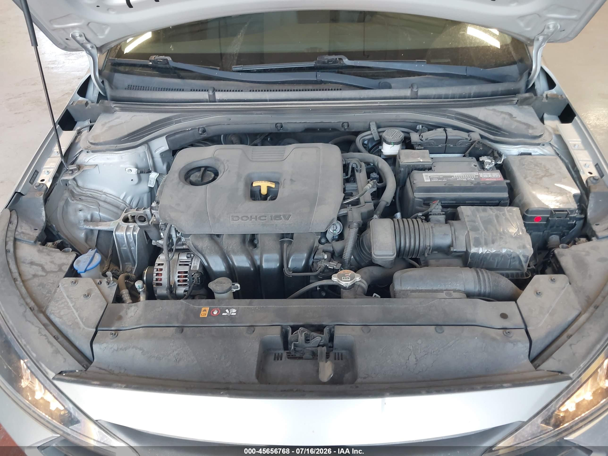 2020 Hyundai Elantra Se Серебряный vin: 5NPD74LF7LH602258