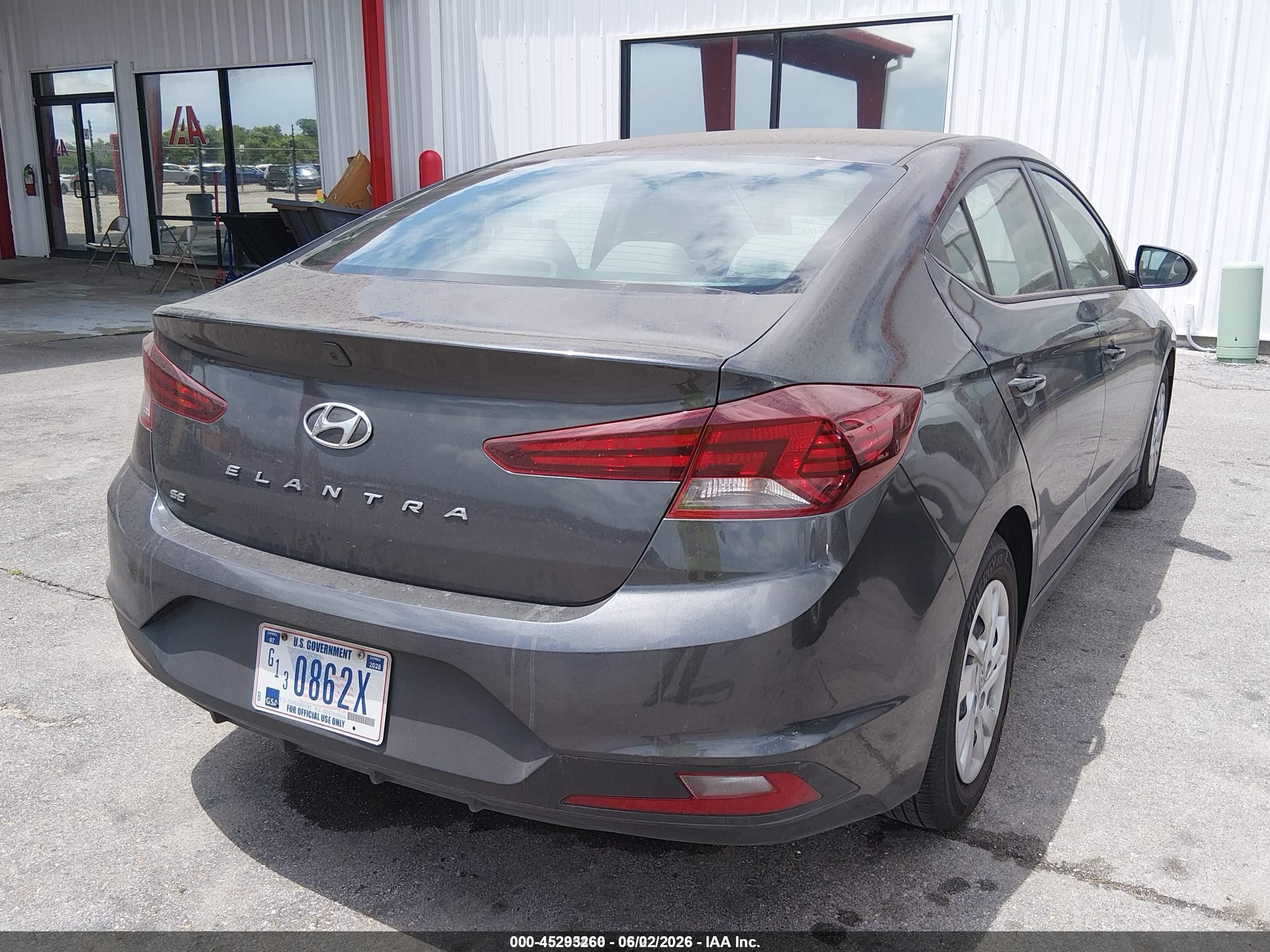 2020 Hyundai Elantra Se Black vin: 5NPD74LF7LH606102