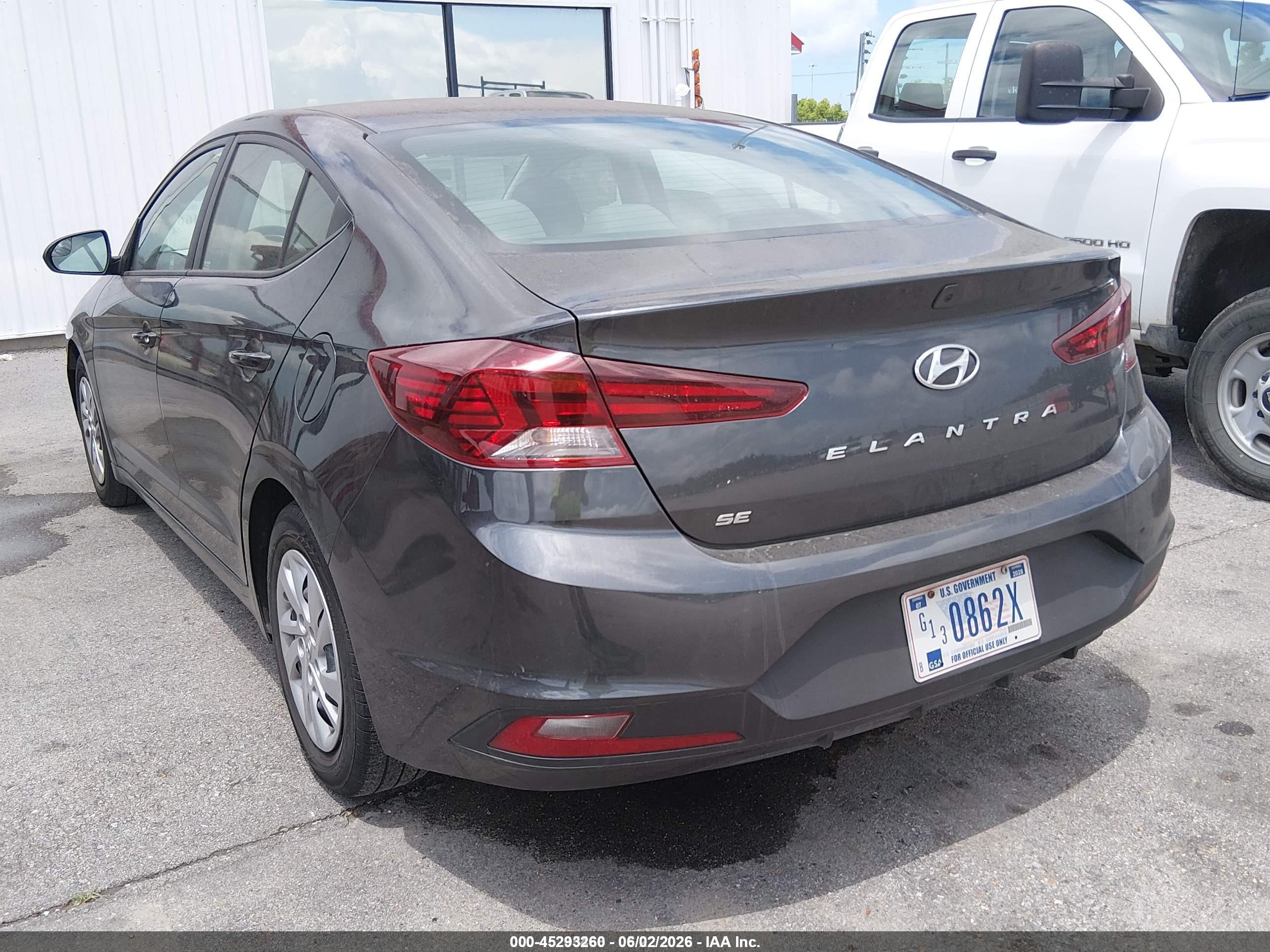 2020 Hyundai Elantra Se Black vin: 5NPD74LF7LH606102