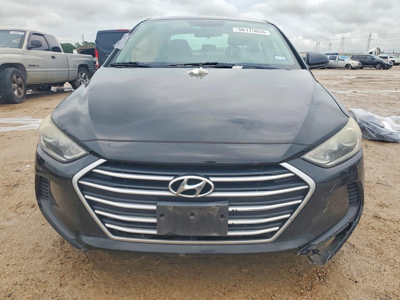 2018 Hyundai Elantra Se Black vin: 5NPD74LF8JH230202