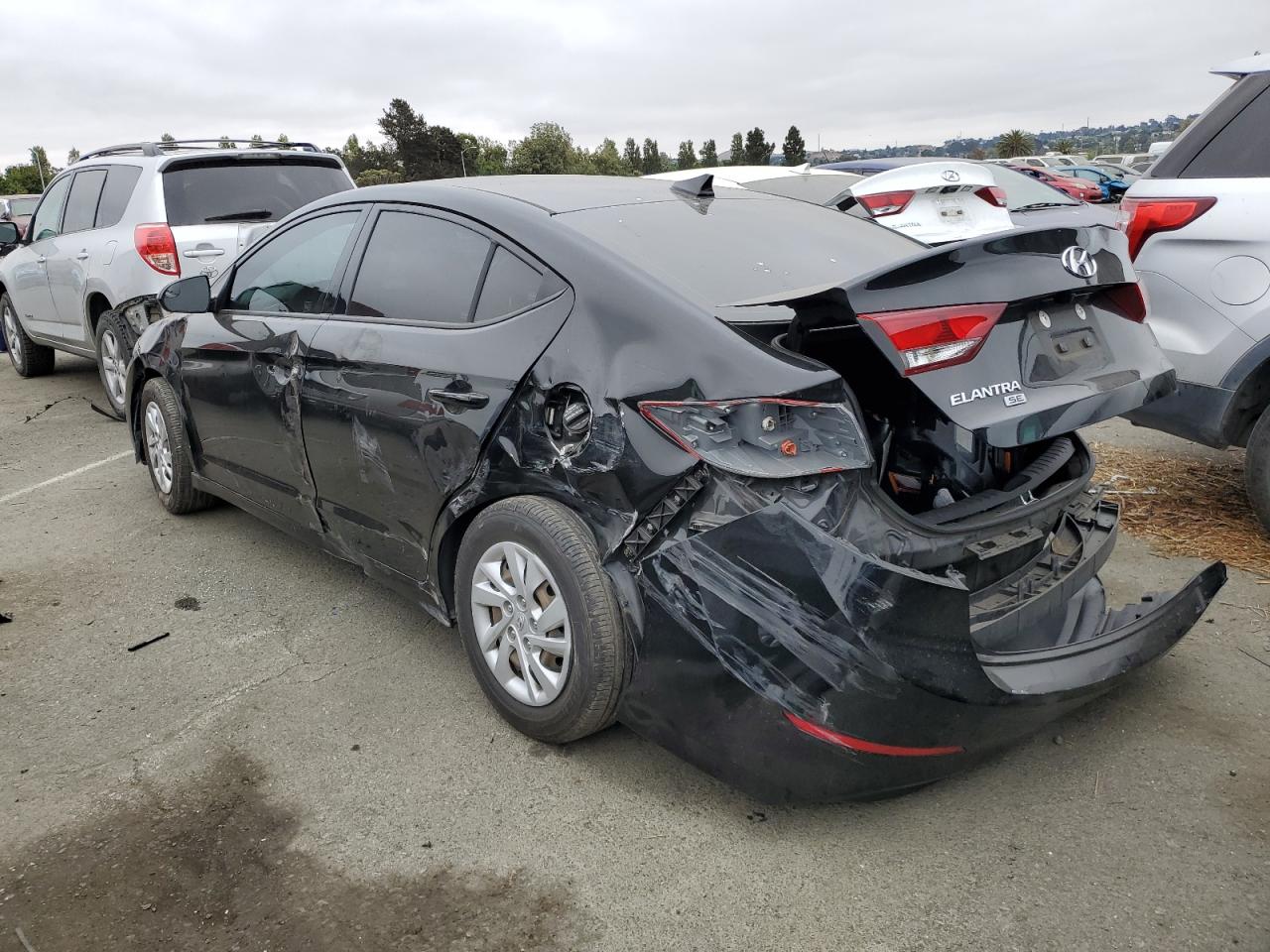 2018 Hyundai Elantra Se Black vin: 5NPD74LF8JH383307