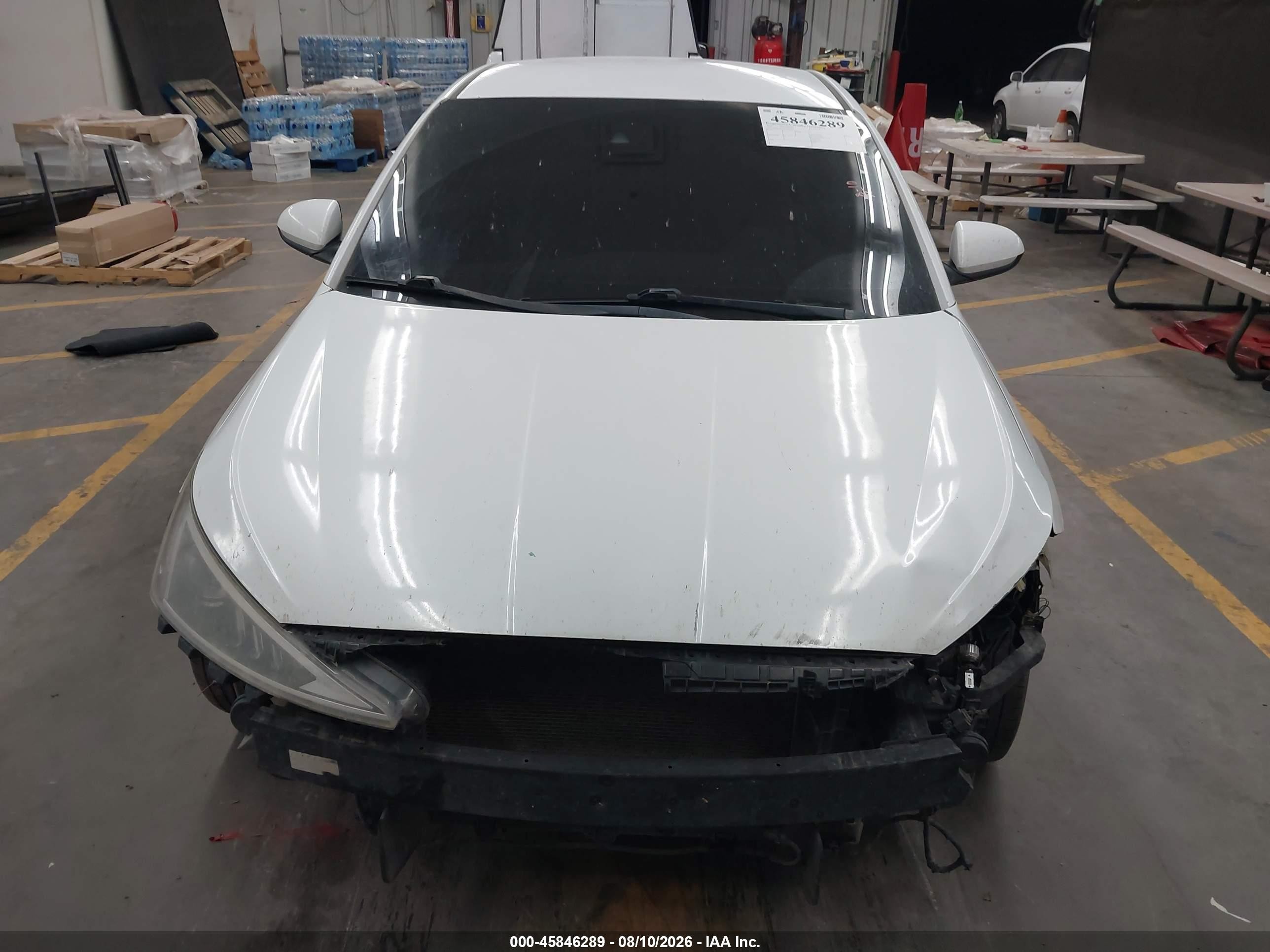 2020 Hyundai Elantra Se White vin: 5NPD74LF8LH509765