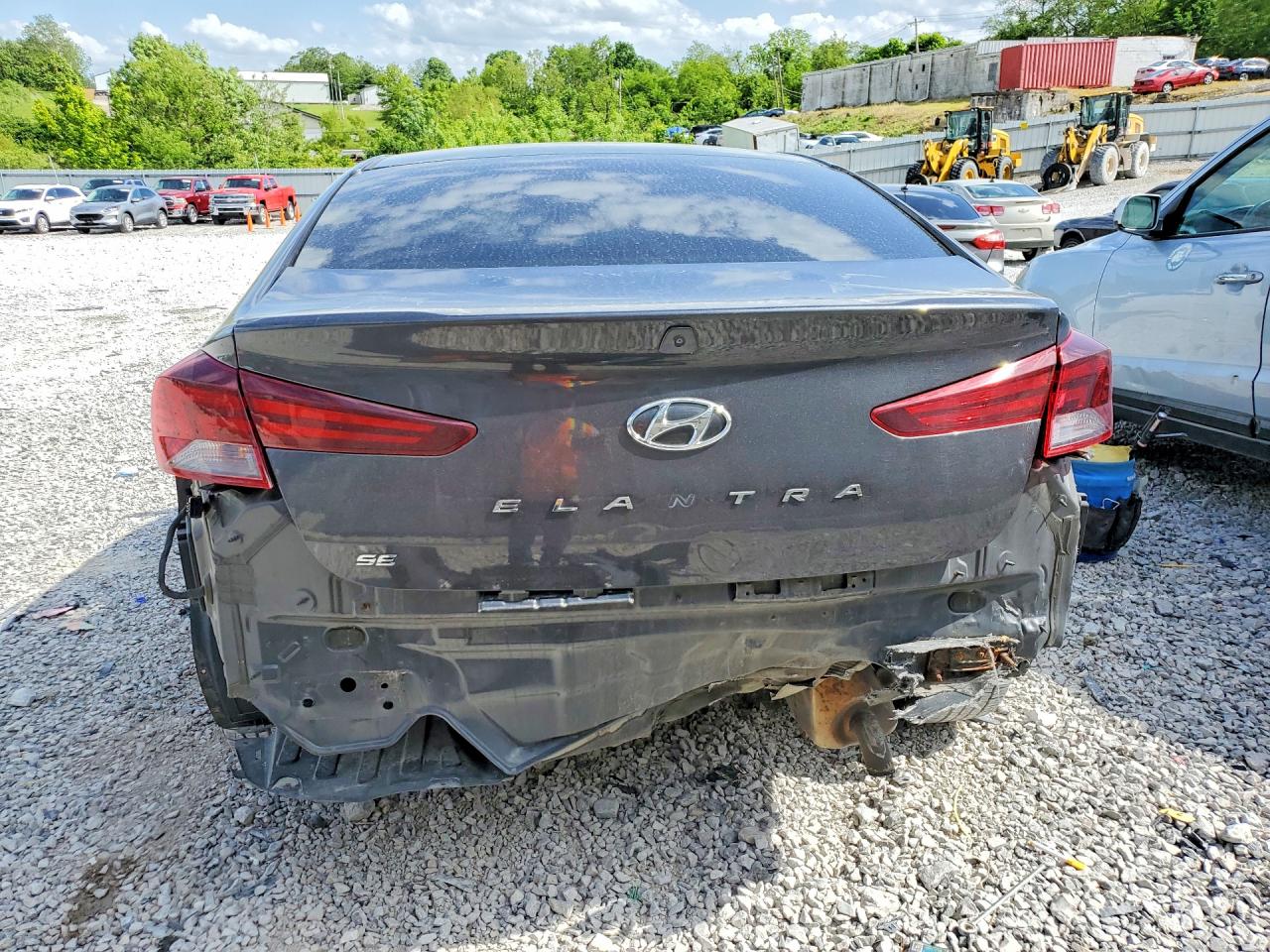 2020 Hyundai Elantra Se Серый vin: 5NPD74LF8LH601491