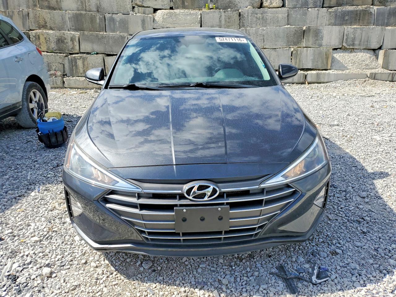 2020 Hyundai Elantra Se Серый vin: 5NPD74LF8LH601491