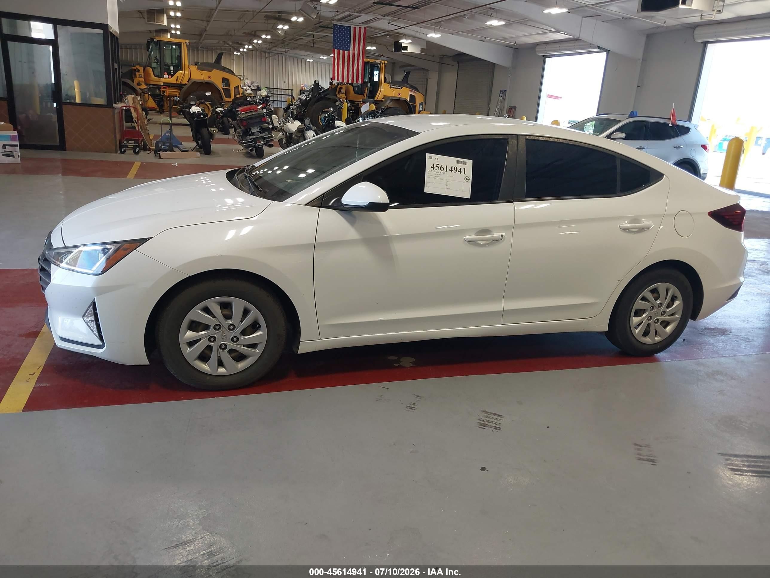 2020 Hyundai Elantra Se Белый vin: 5NPD74LF8LH608845