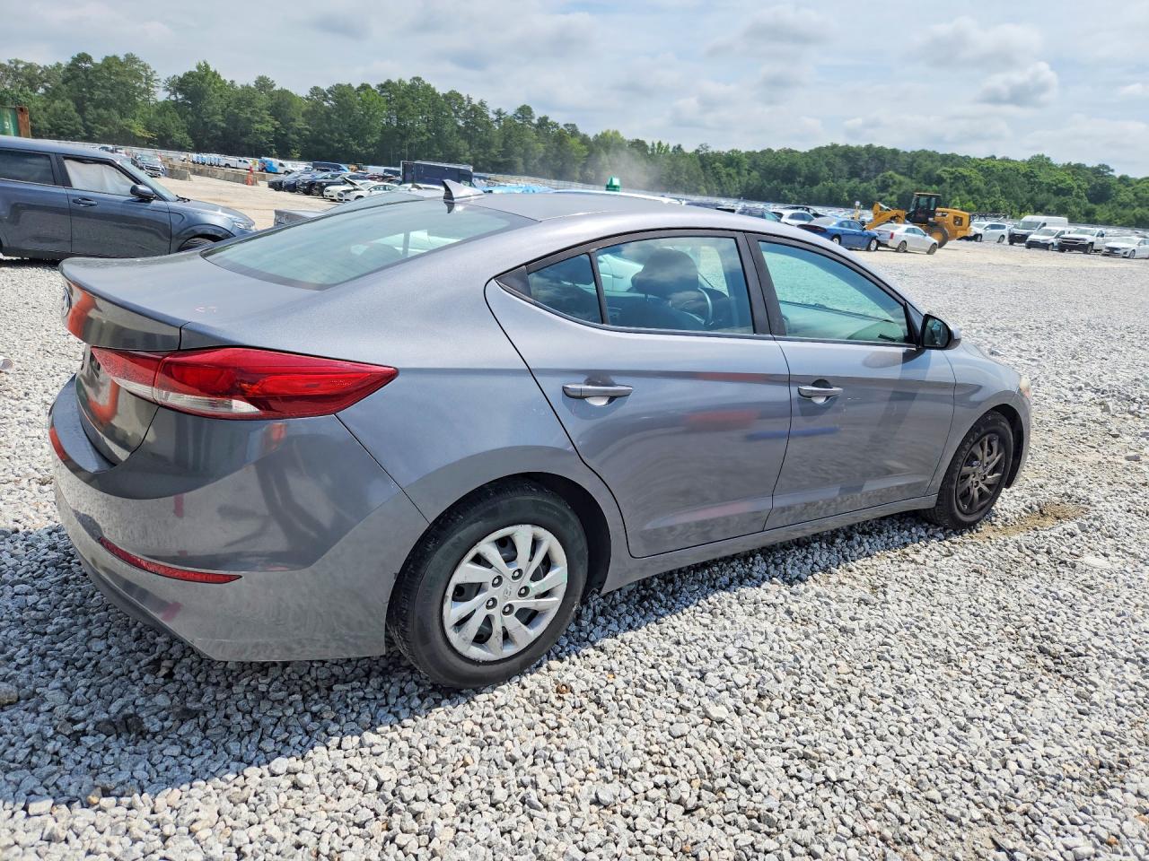 2018 Hyundai Elantra Se Серый vin: 5NPD74LF9JH378777