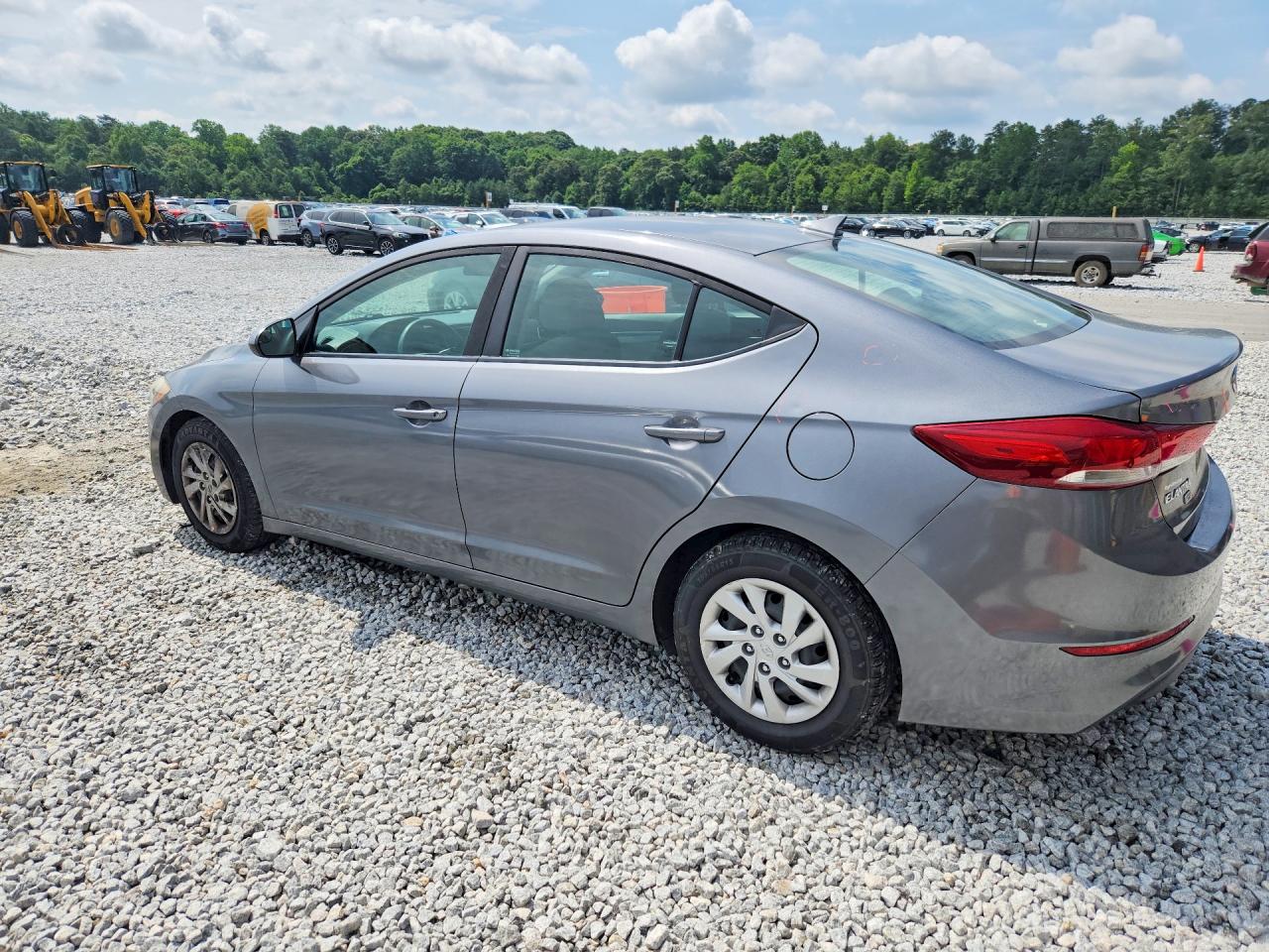 2018 Hyundai Elantra Se Серый vin: 5NPD74LF9JH378777