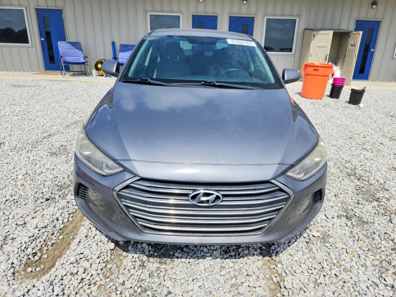 2018 Hyundai Elantra Se Серый vin: 5NPD74LF9JH378777