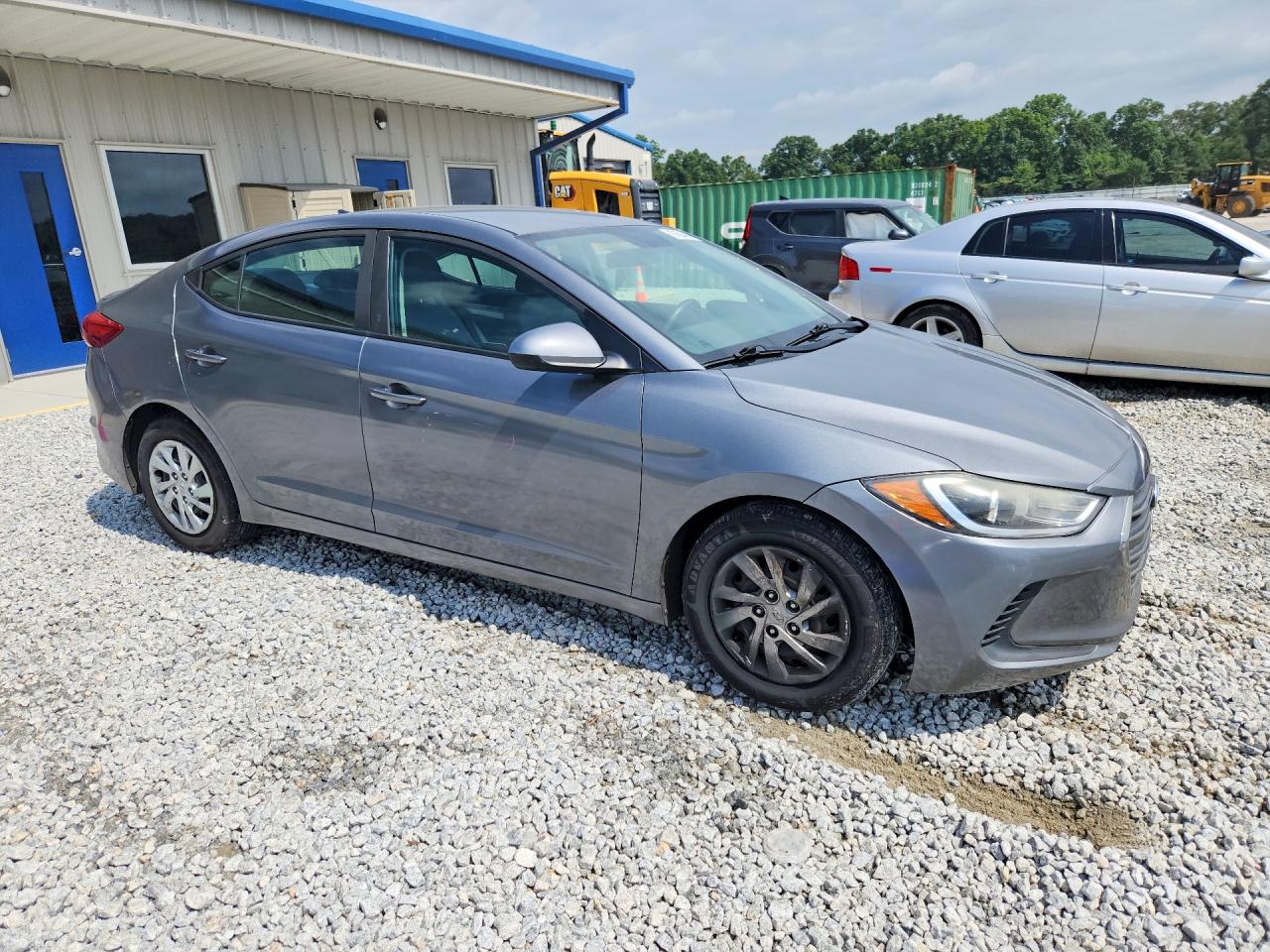2018 Hyundai Elantra Se Серый vin: 5NPD74LF9JH378777