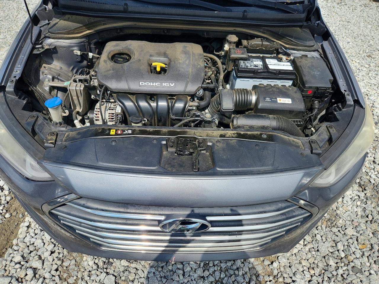 2018 Hyundai Elantra Se Серый vin: 5NPD74LF9JH378777