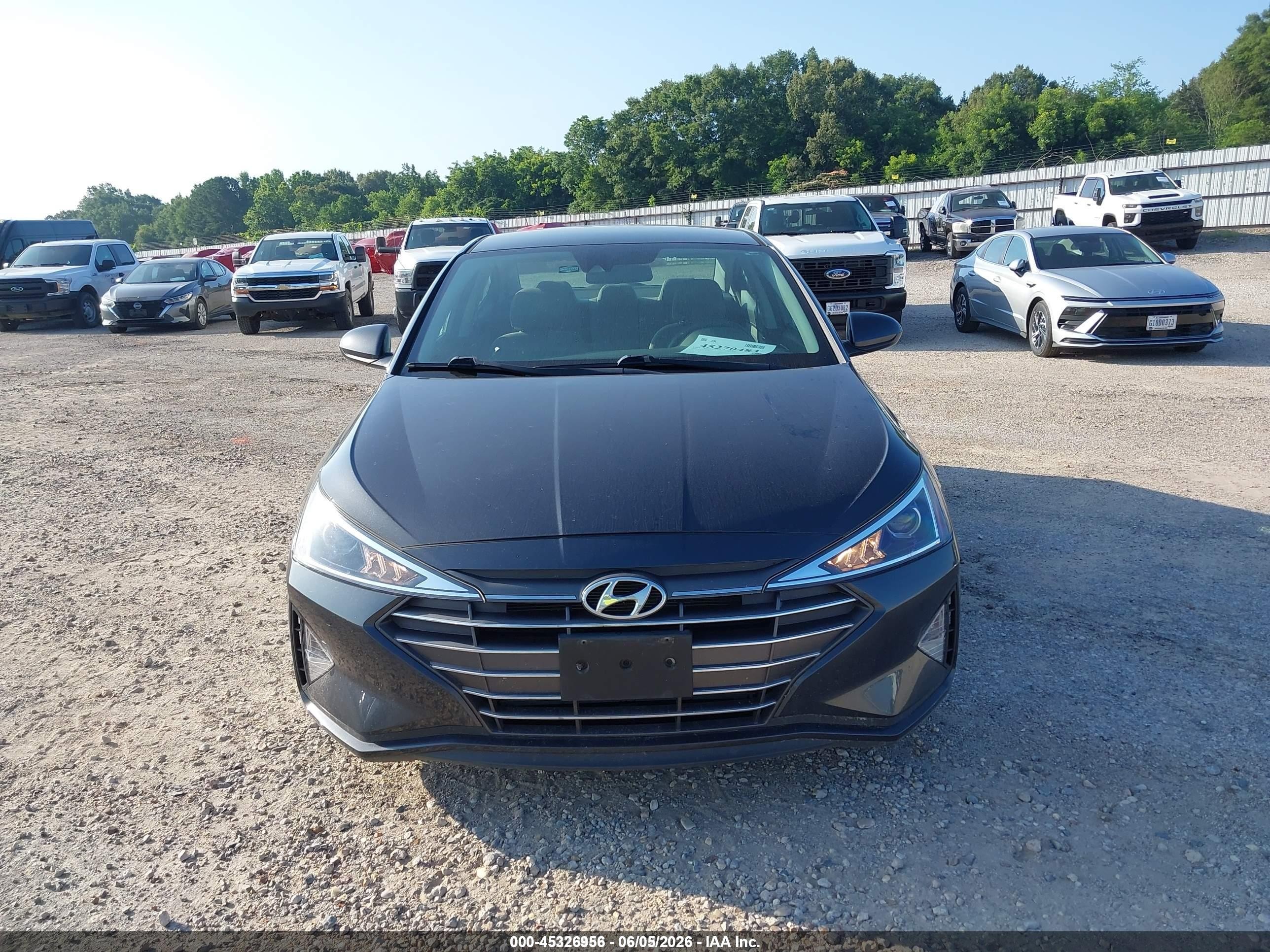 2020 Hyundai Elantra Se Black vin: 5NPD74LF9LH614816
