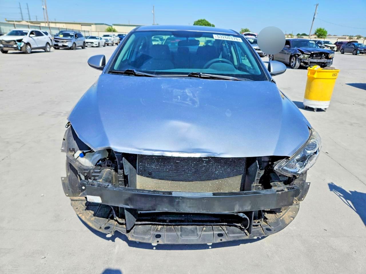 2017 Hyundai Elantra Se Silver vin: 5NPD74LFXHH113280