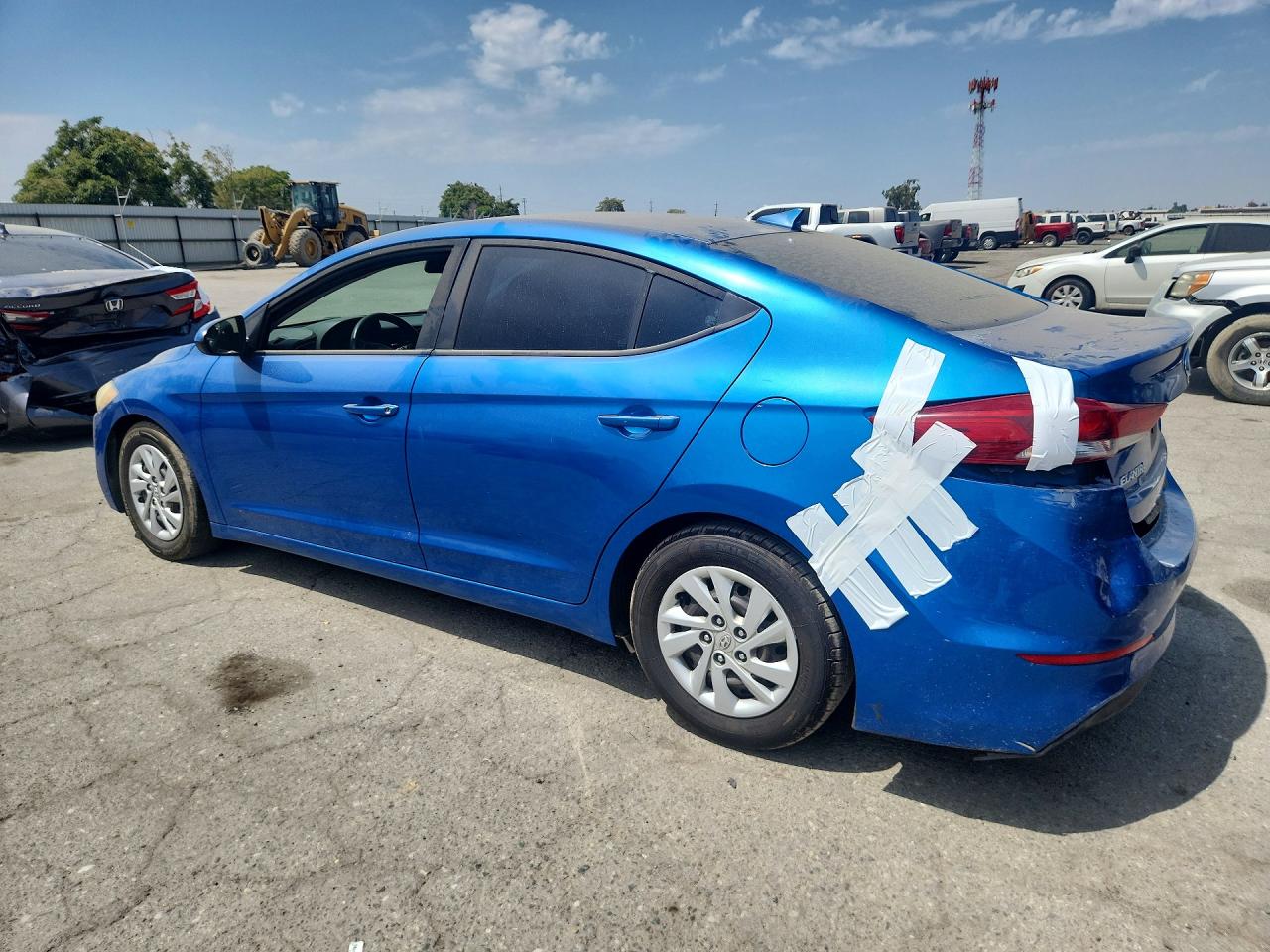 2017 Hyundai Elantra Se Blue vin: 5NPD74LFXHH146828