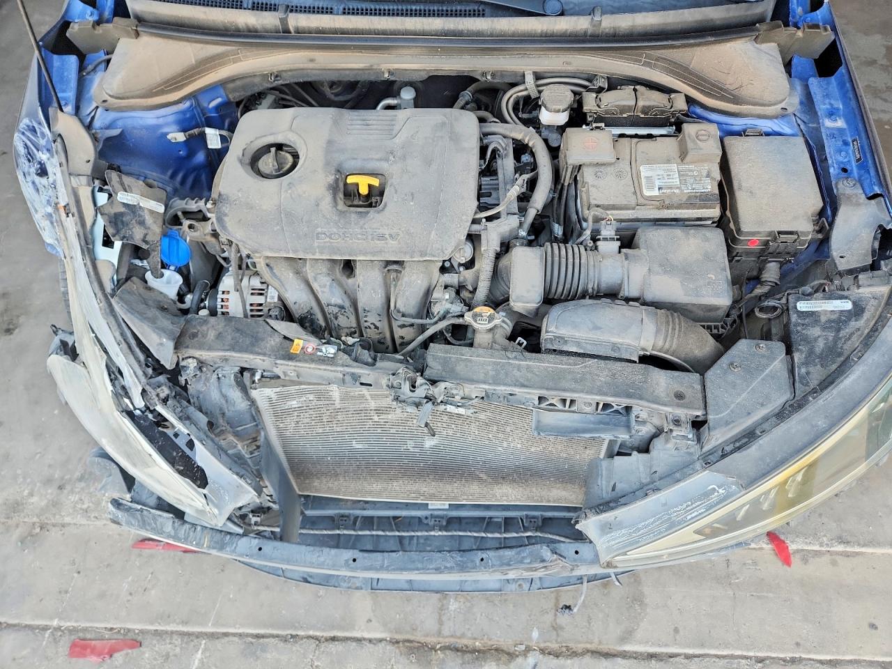 2020 Hyundai Elantra Se Blue vin: 5NPD74LFXLH565898