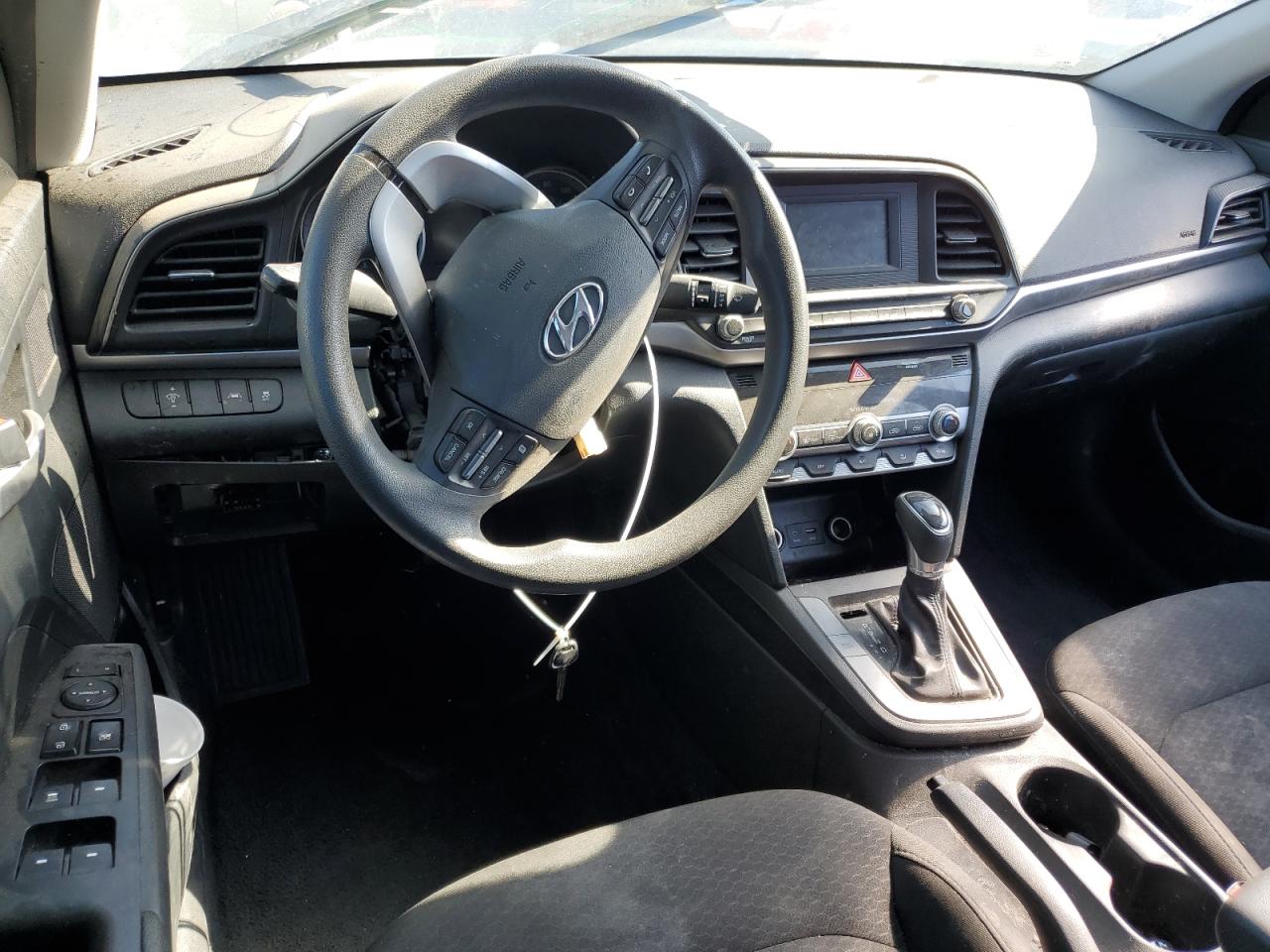 2020 Hyundai Elantra Se Gray vin: 5NPD74LFXLH605803