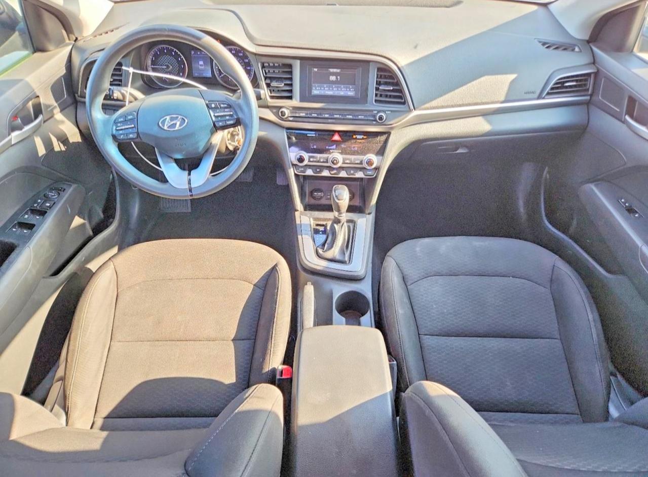 2020 Hyundai Elantra Se Gray vin: 5NPD74LFXLH605803