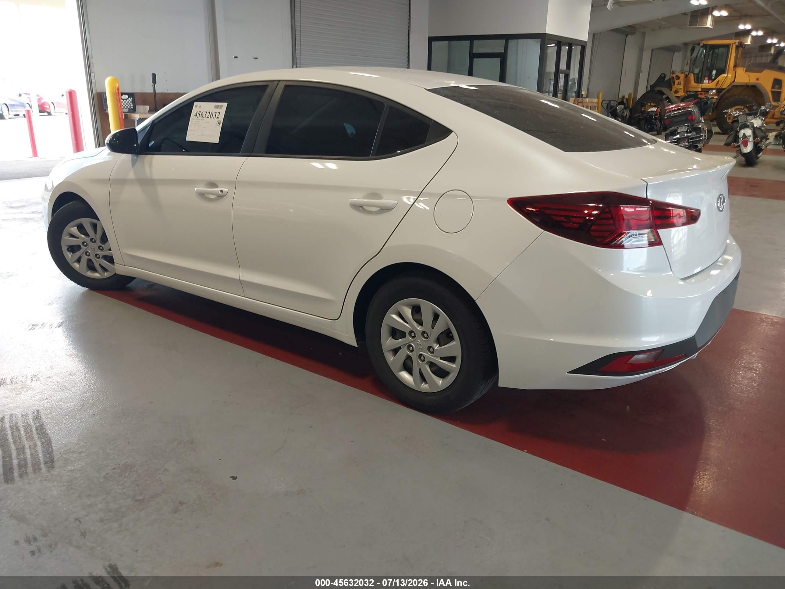 2020 Hyundai Elantra Se Белый vin: 5NPD74LFXLH612864