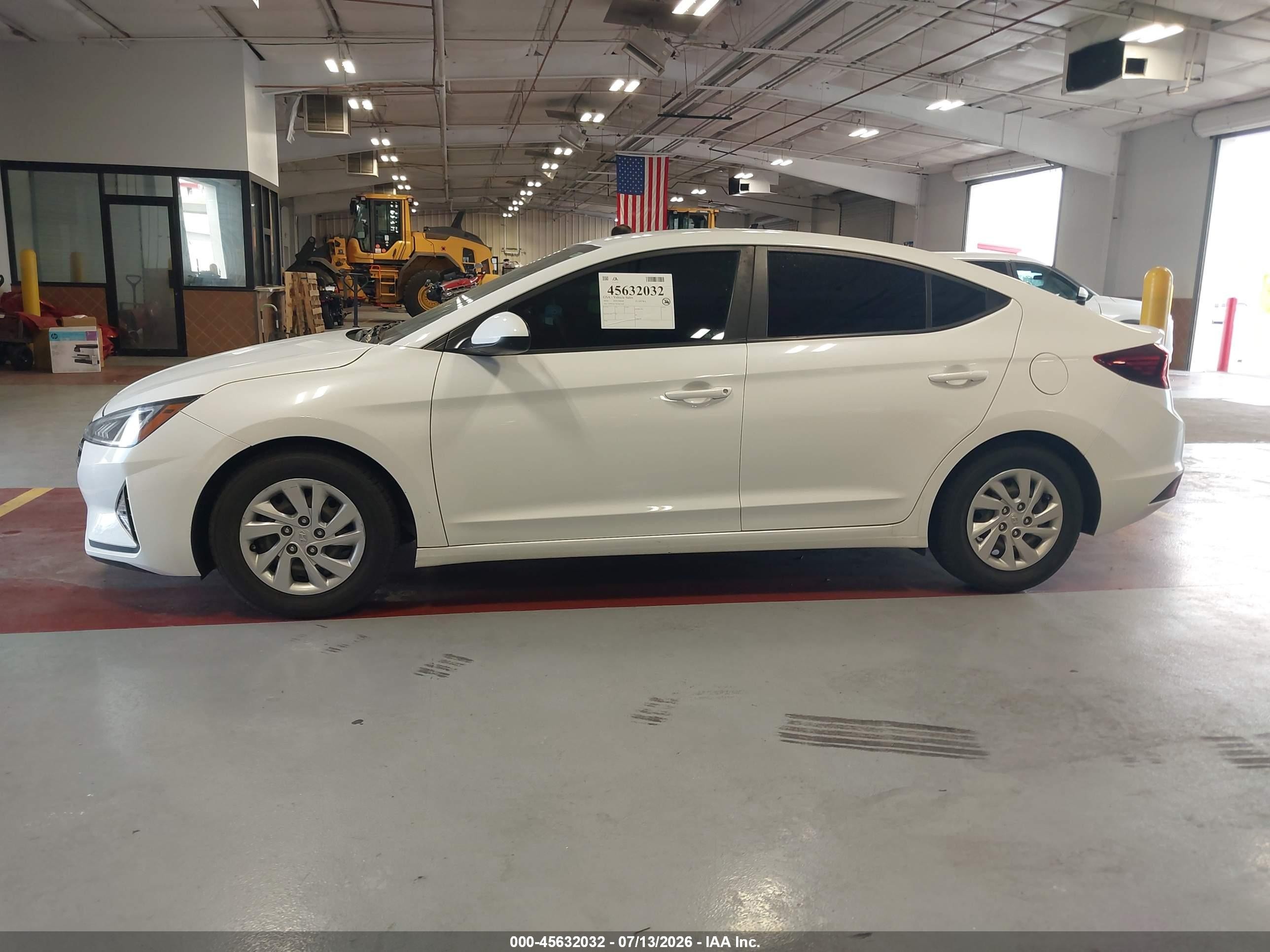 2020 Hyundai Elantra Se Белый vin: 5NPD74LFXLH612864