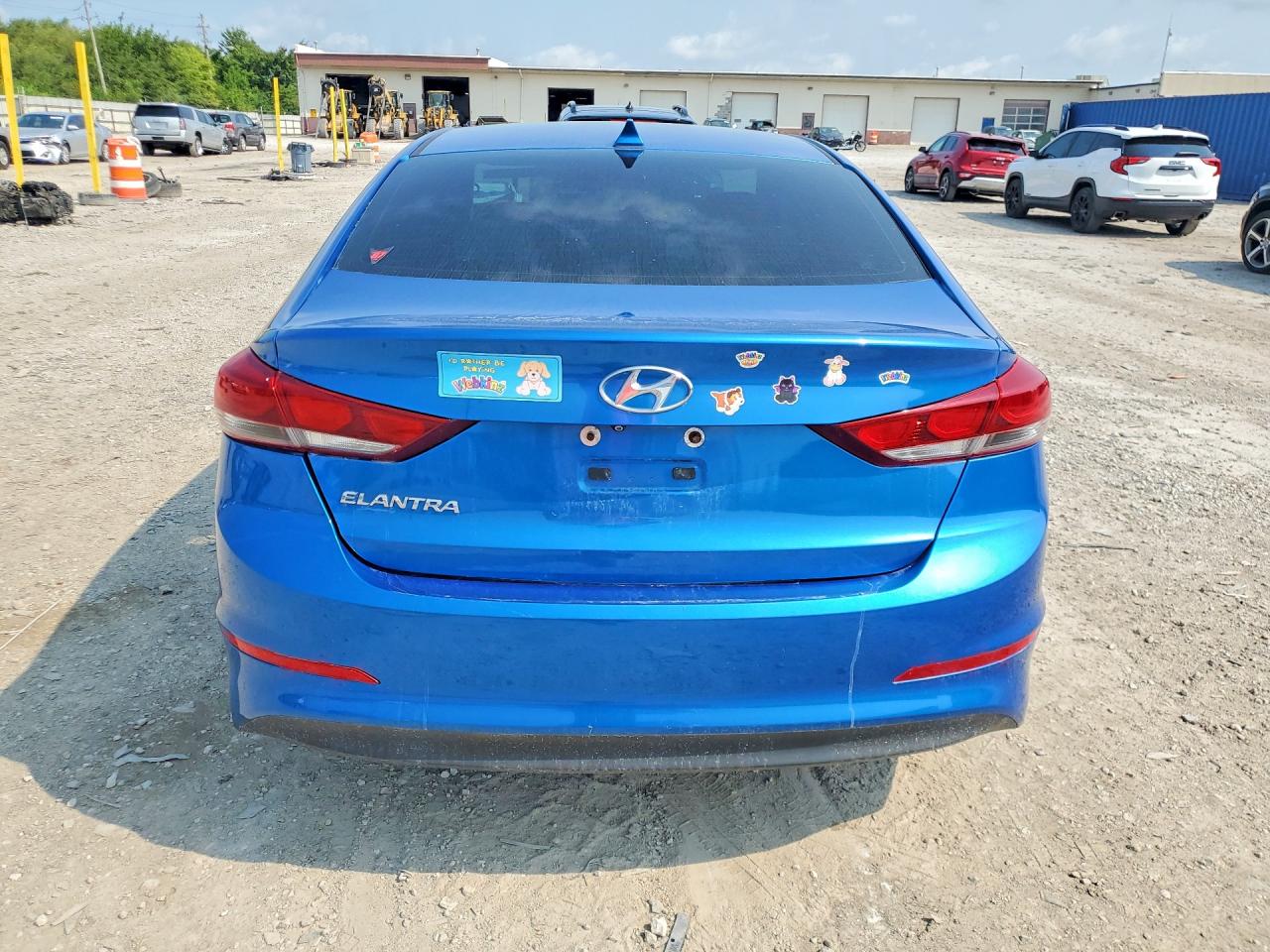 2018 Hyundai Elantra Sel Blue vin: 5NPD84LF0JH228232