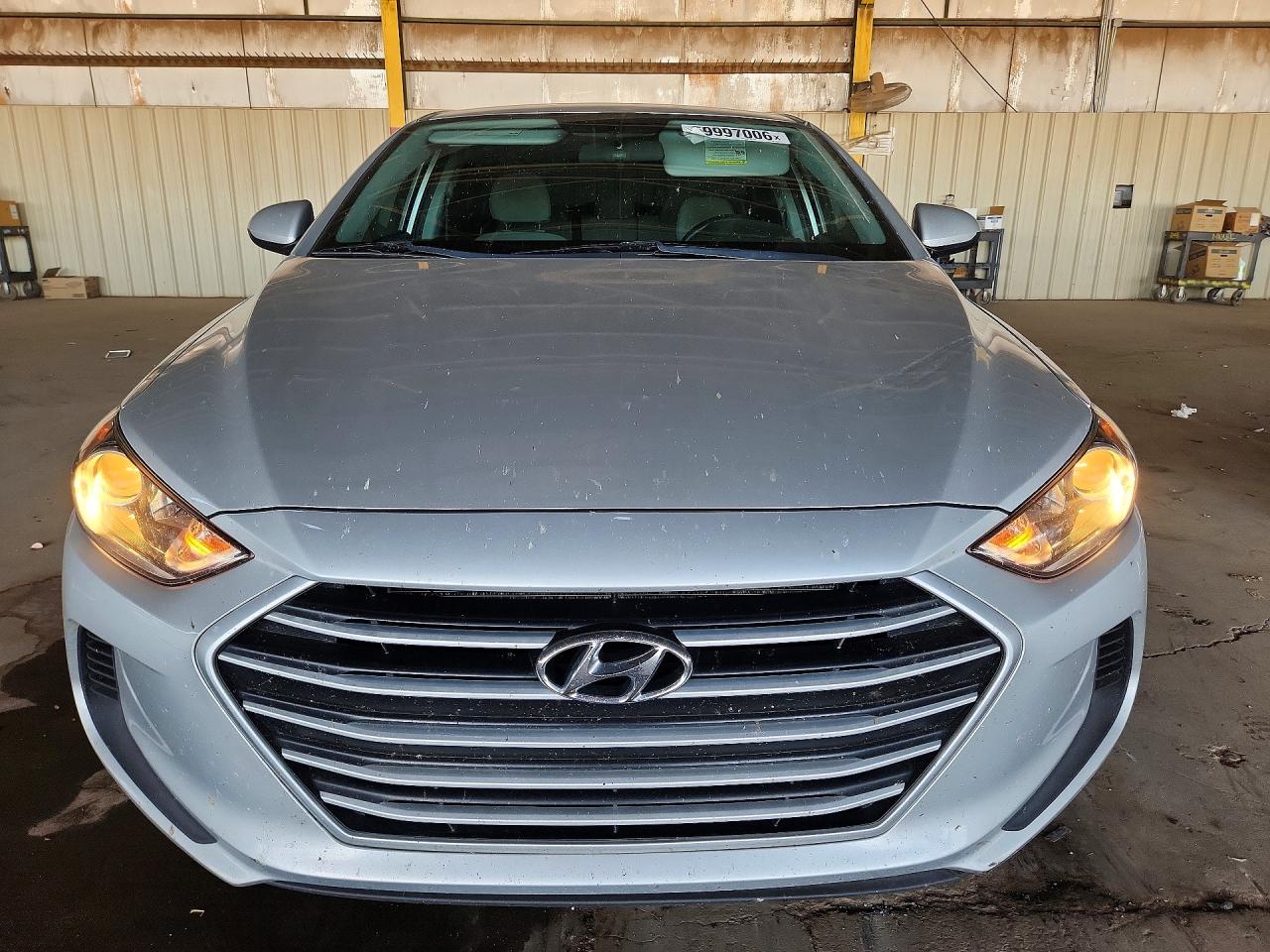 2018 Hyundai Elantra Sel Silver vin: 5NPD84LF0JH259691