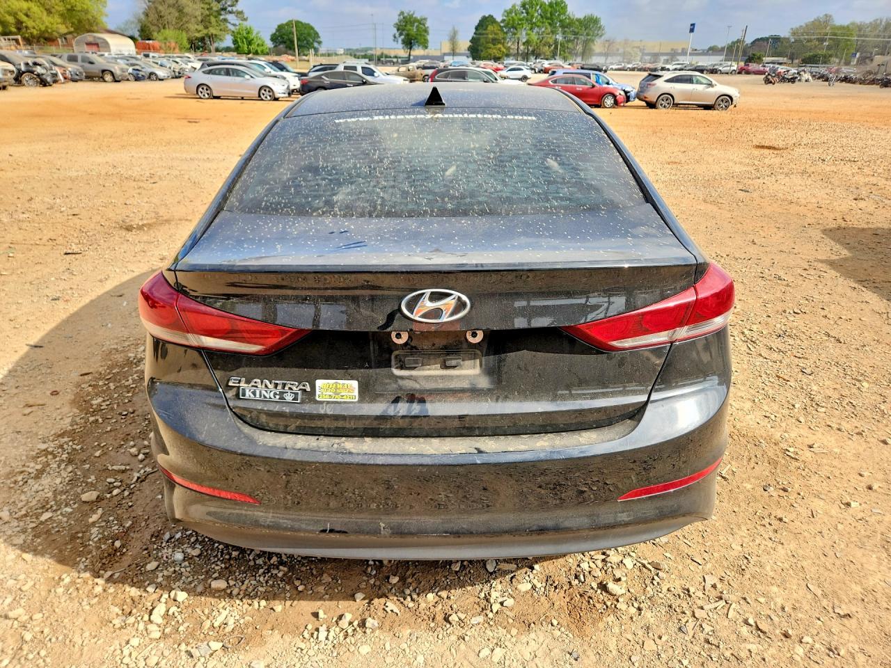 2018 Hyundai Elantra Sel Black vin: 5NPD84LF0JH321316