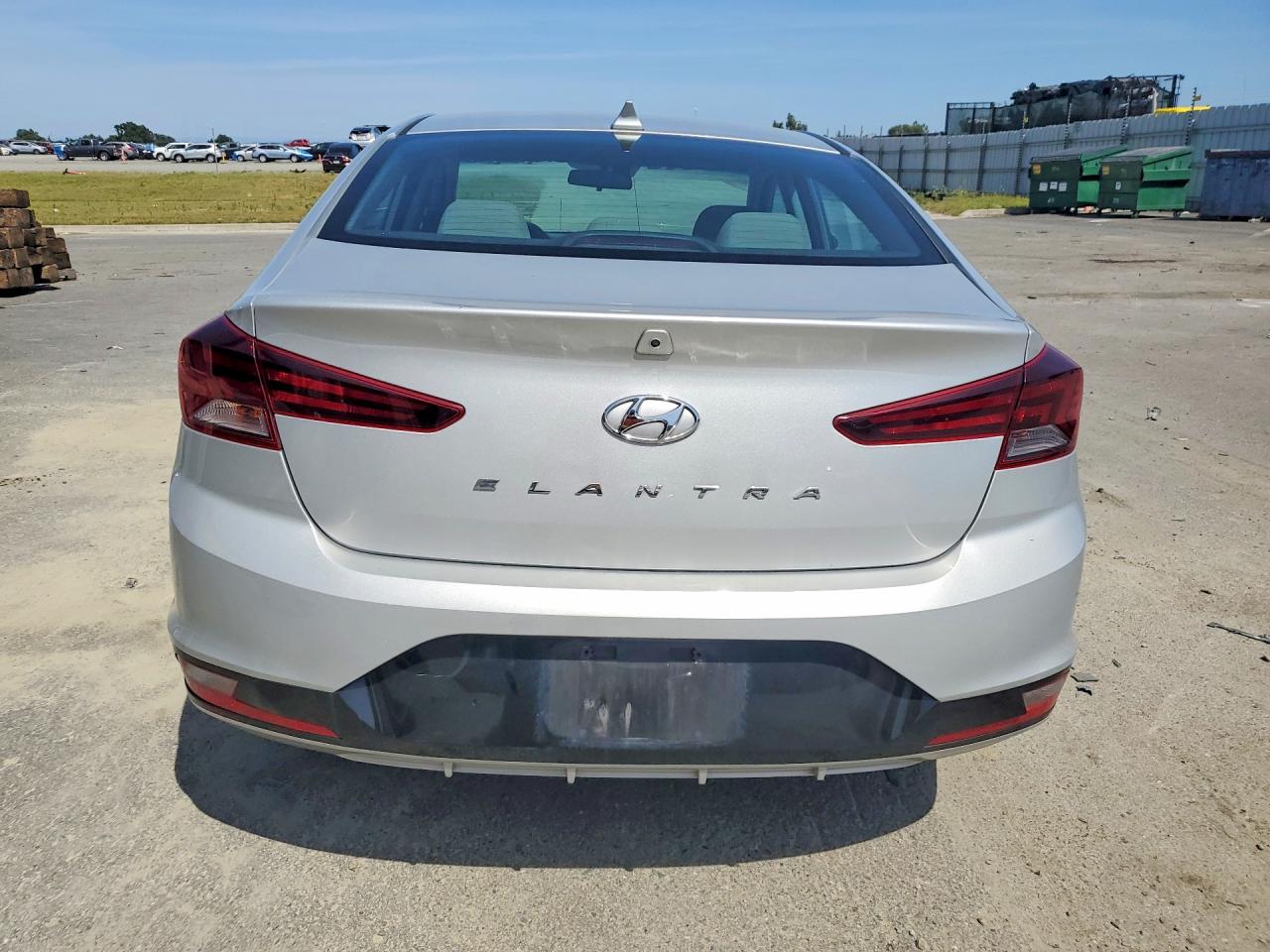 2020 Hyundai Elantra Sel Silver vin: 5NPD84LF0LH514648