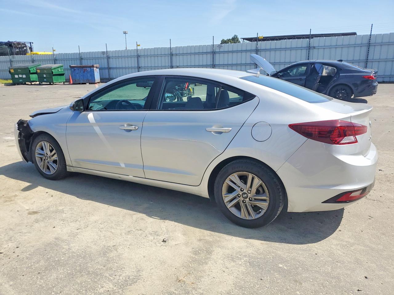 2020 Hyundai Elantra Sel Silver vin: 5NPD84LF0LH514648