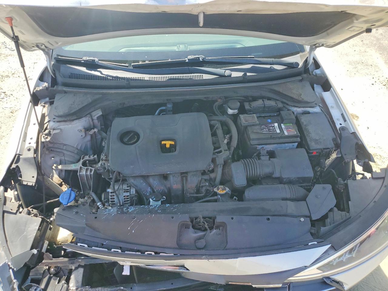 2020 Hyundai Elantra Sel Silver vin: 5NPD84LF0LH514648