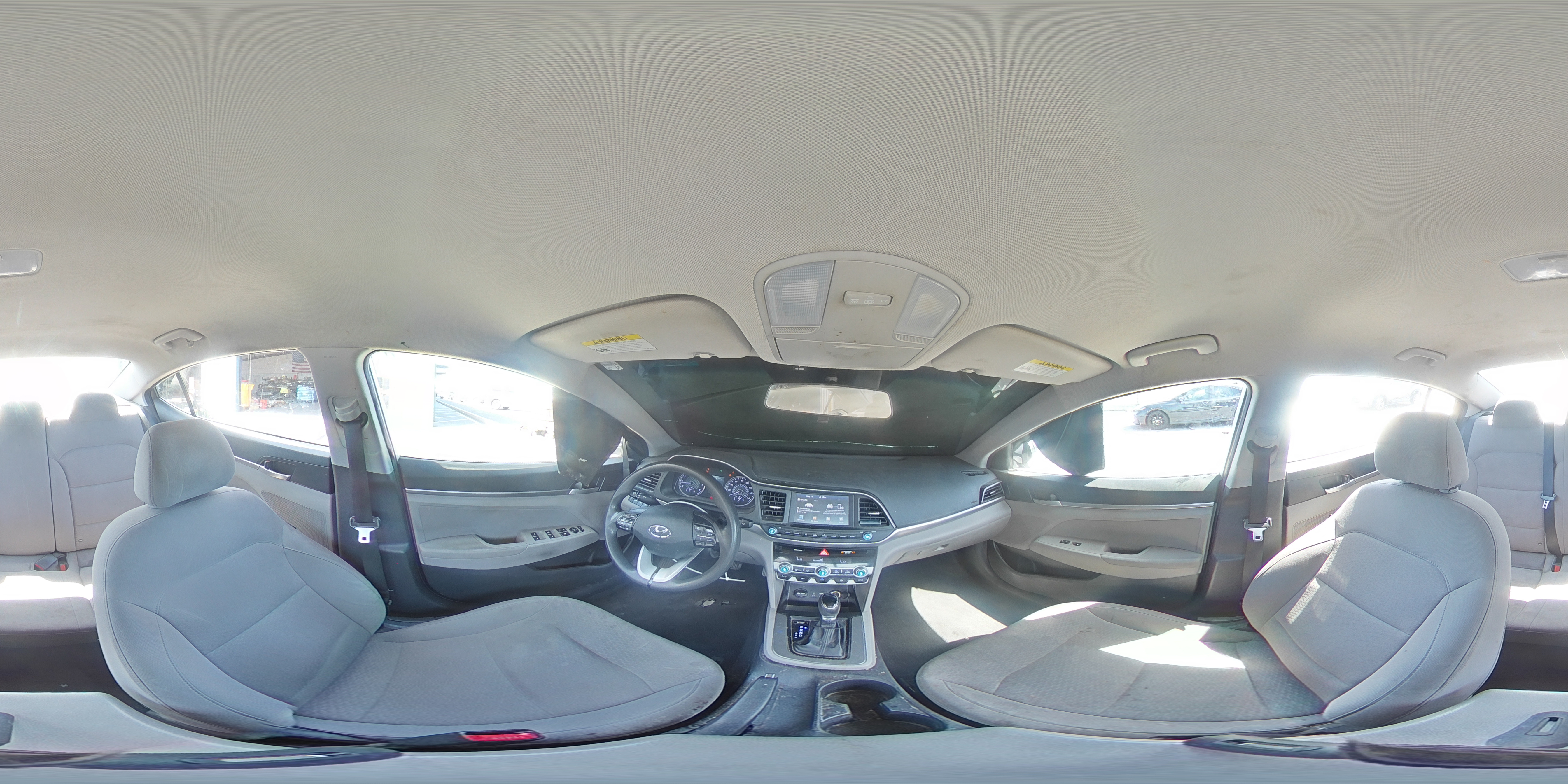 2020 Hyundai Elantra Sel Silver vin: 5NPD84LF0LH514648