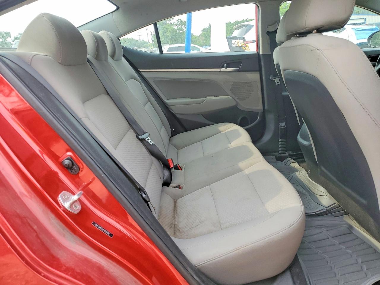2020 Hyundai Elantra Sel Красный vin: 5NPD84LF0LH531580