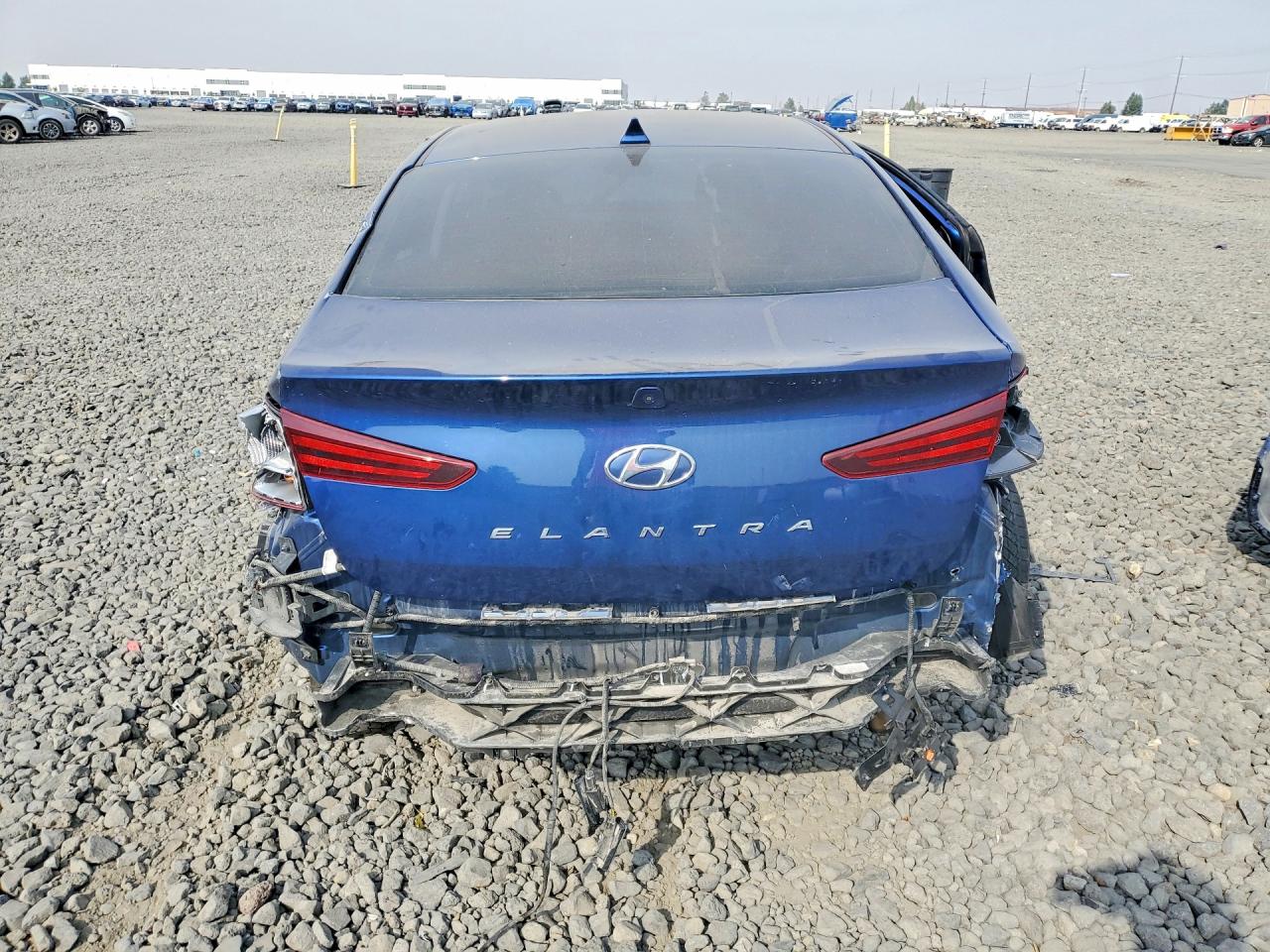 2020 Hyundai Elantra Value Edition Blue vin: 5NPD84LF0LH592587