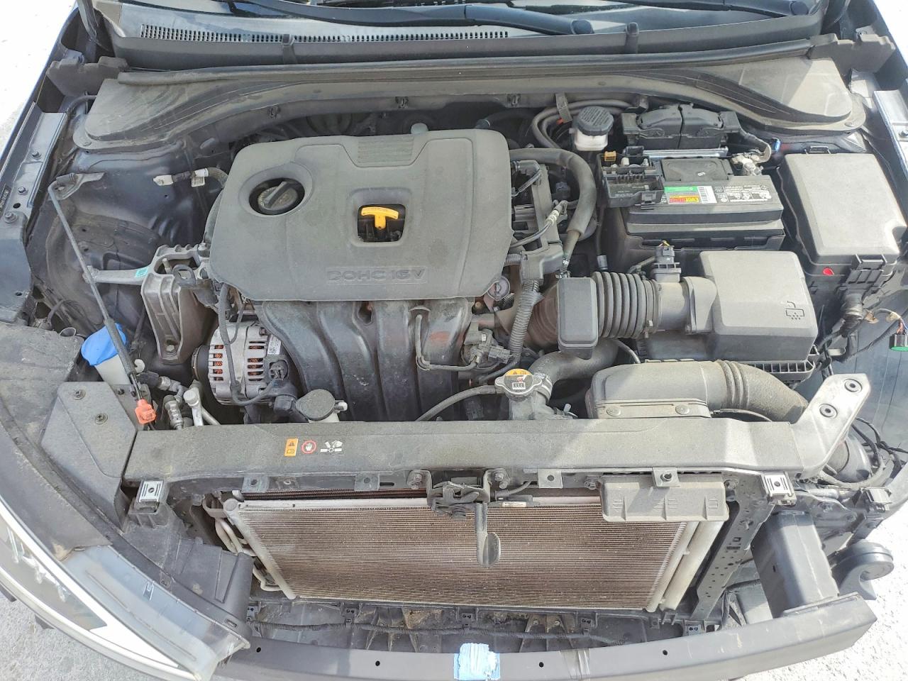 2020 Hyundai Elantra Sel Gray vin: 5NPD84LF0LH611882