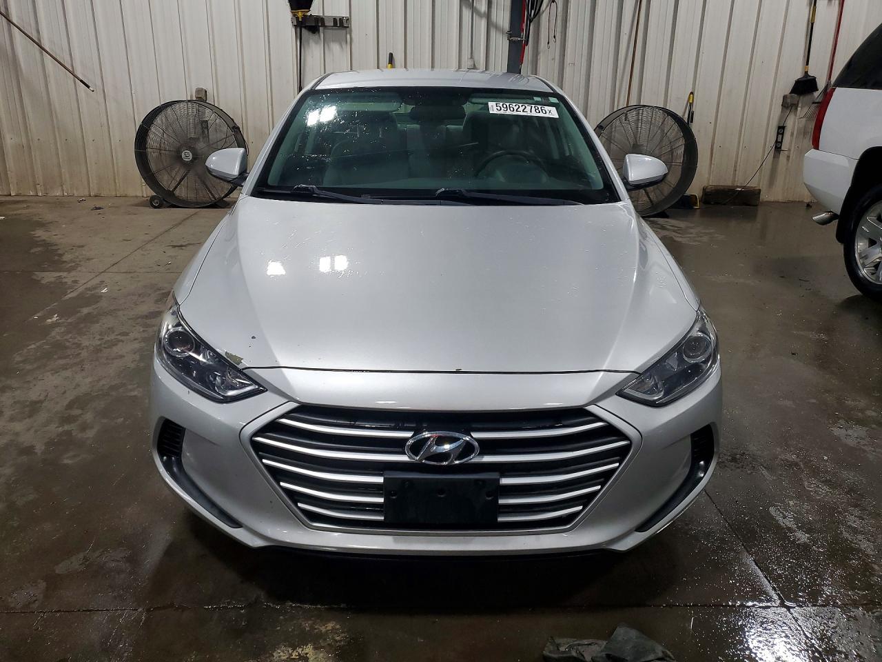 2018 Hyundai Elantra Sel Silver vin: 5NPD84LF1JH217949