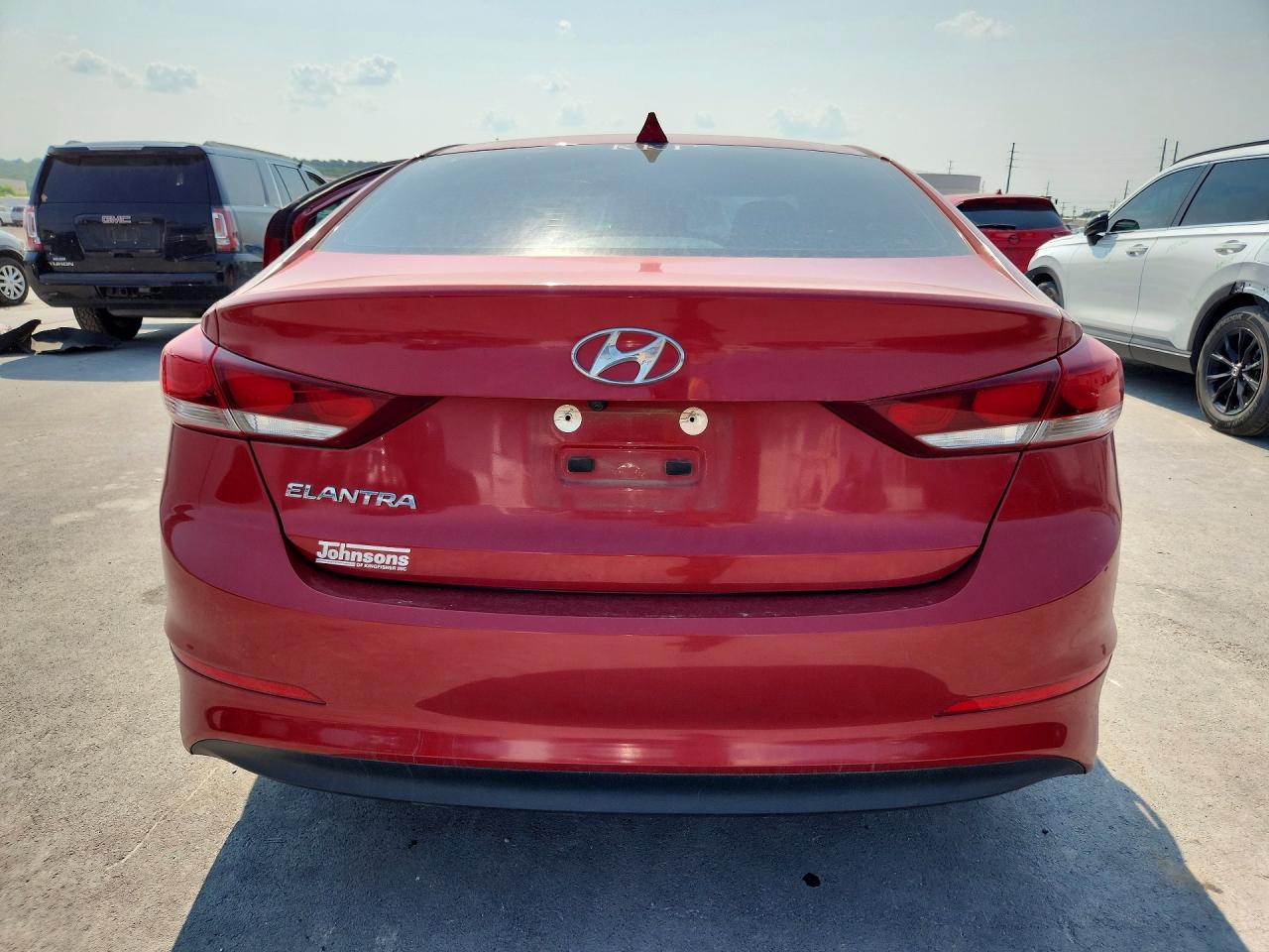 2018 Hyundai Elantra Sel Red vin: 5NPD84LF1JH346726