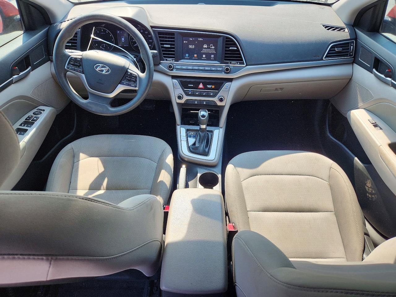 2018 Hyundai Elantra Sel Red vin: 5NPD84LF1JH346726