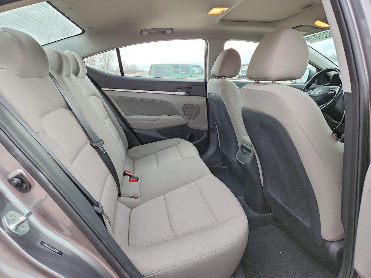 2020 Hyundai Elantra Gray vin: 5NPD84LF1LH541499