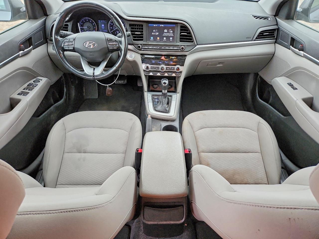2020 Hyundai Elantra Gray vin: 5NPD84LF1LH541499