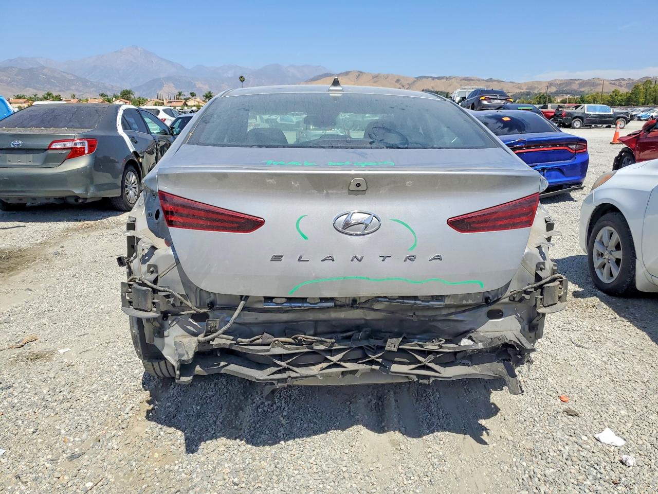 2020 Hyundai Elantra Value Edition Silver vin: 5NPD84LF1LH585955