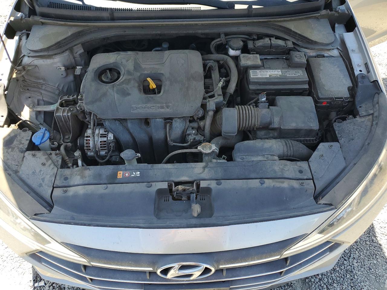 2020 Hyundai Elantra Value Edition Silver vin: 5NPD84LF1LH585955